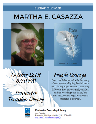 Author Talk with Martha Casazza Author Talk with Martha Casazza