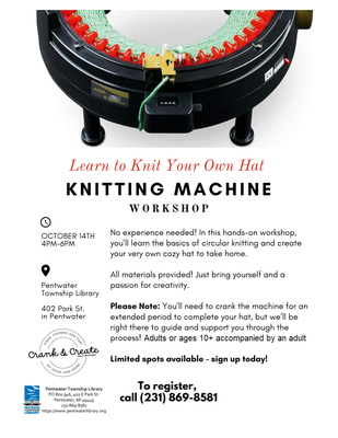 Knitting Machine Workshop Knitting Machine Workshop