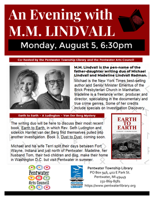 M.M. Lindvall Book Talk M.M. Lindvall Book Talk