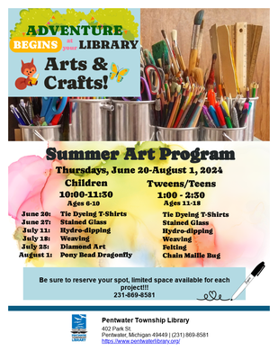 Summer Art Program Summer Art Program
